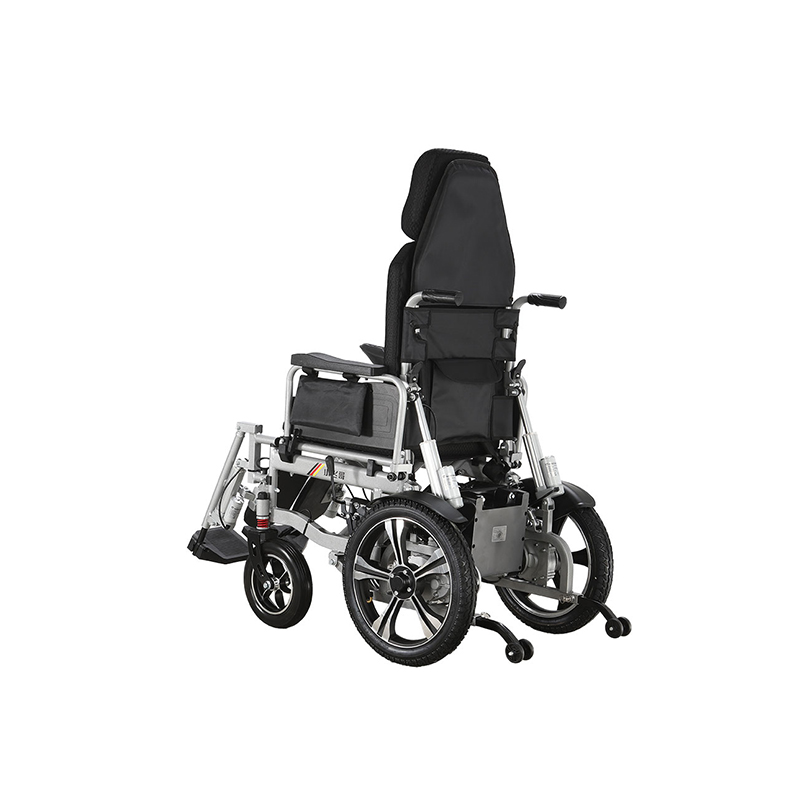 XFGW25-108AB Recline automático e apoio para os pés com cadeira de rodas elétrica de aço com controle remoto