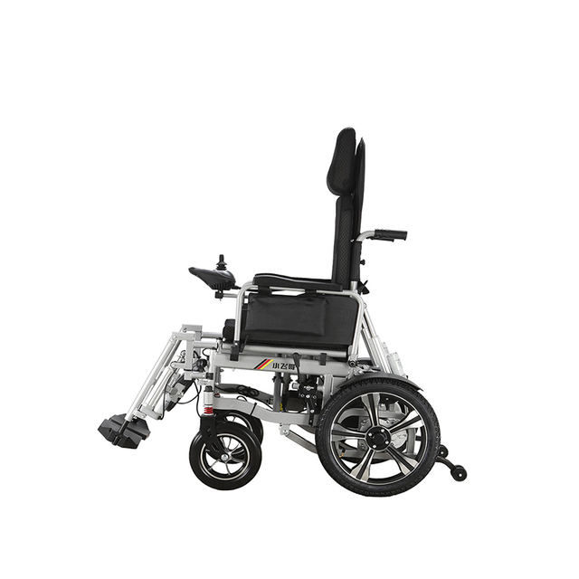 NXW25-108AB Reclina automática e apoio para os pés com controlador remoto em cadeira de rodas elétrica de aço de aço