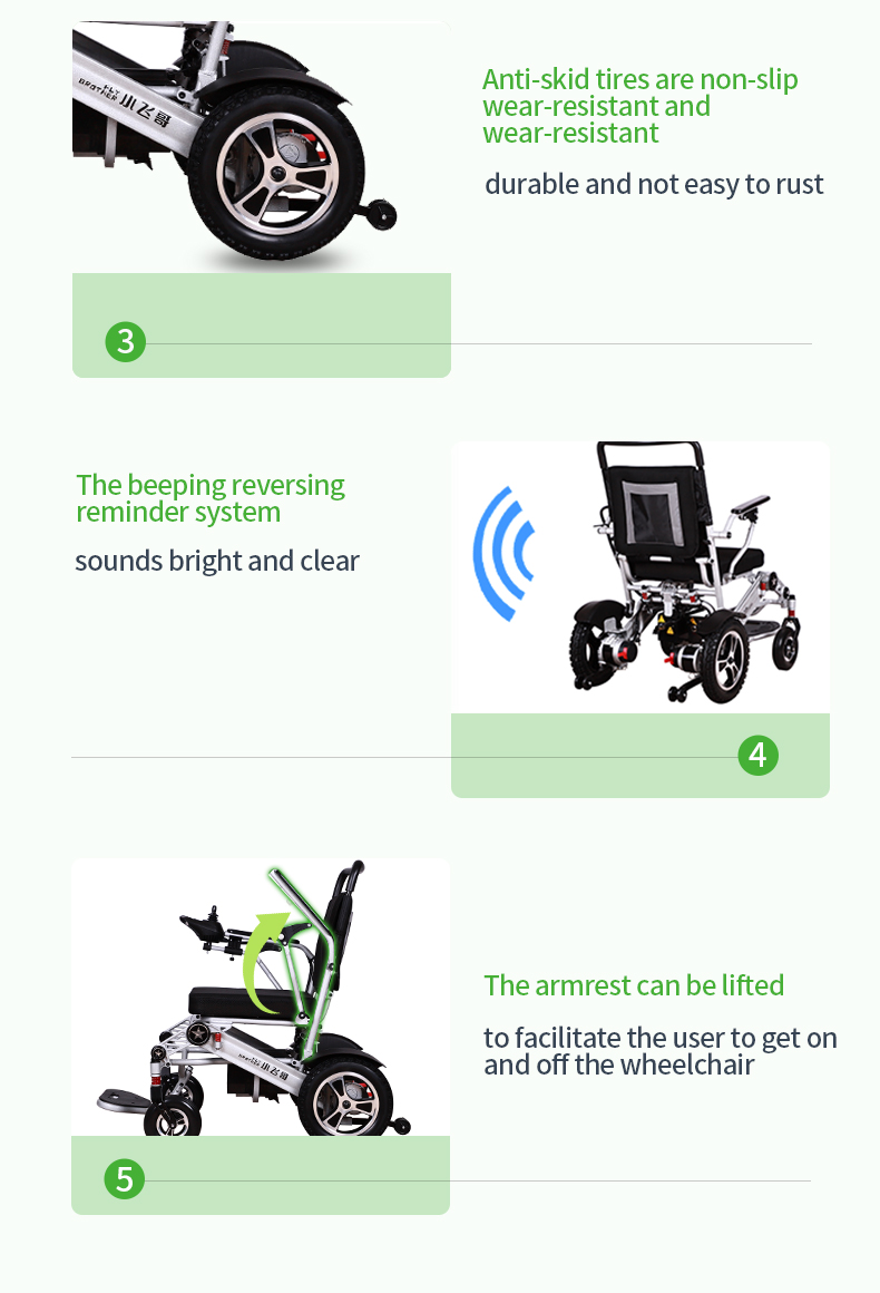 de cadeiras de rodas de bateria