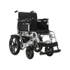 Passeios de cadeira de rodas elétrica de aço com freio Bigwheel XFGW25-108XL