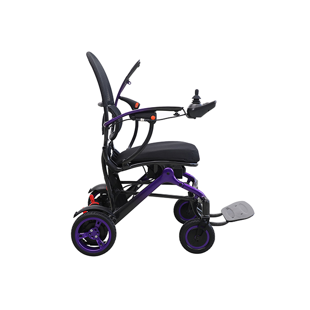 NXN20-213 Fibra de carbono Cadeira de rodas elétrica leve