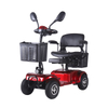 Scooter de mobilidade elétrica portátil de 4 rodas DDF107 para exterior