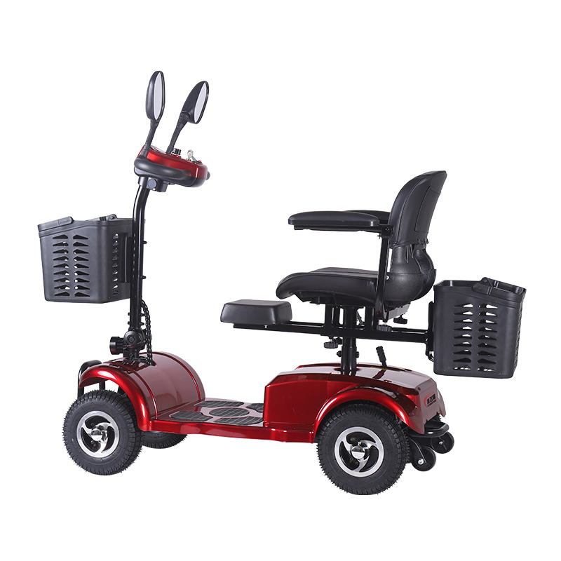 DDF107 scooter de mobilidade elétrica portátil de 4 rodas para exterior