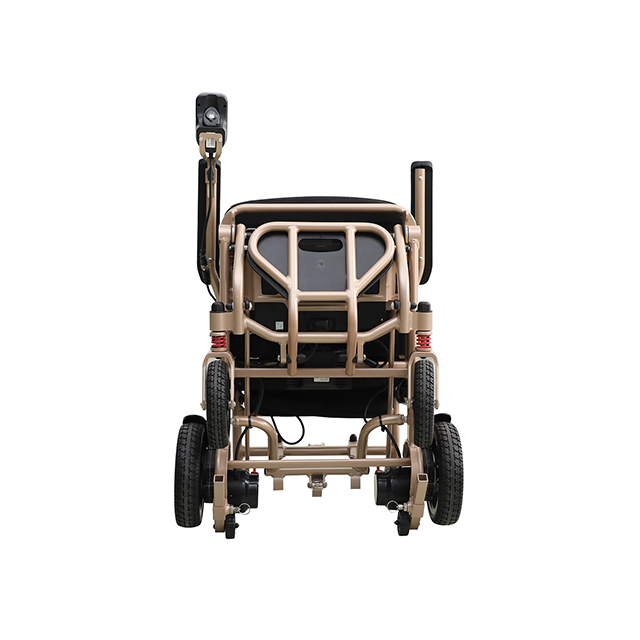Cadeira de rodas elétrica compacta de alumínio para interior 228