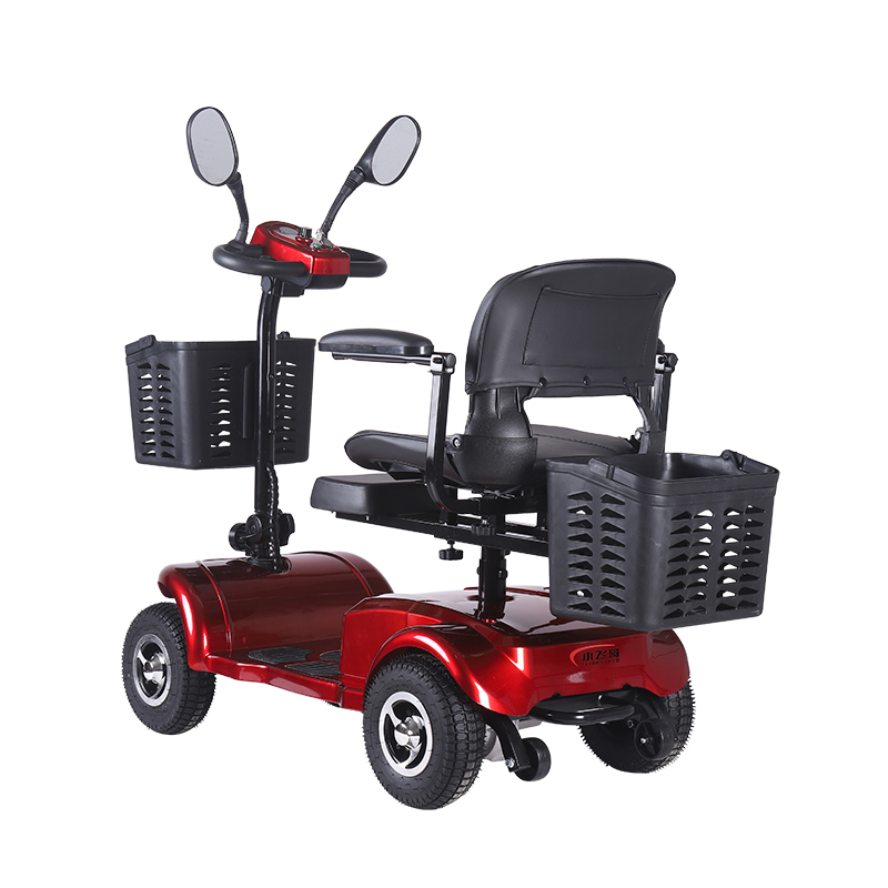 DDF107 scooter de mobilidade elétrica portátil de 4 rodas para exterior