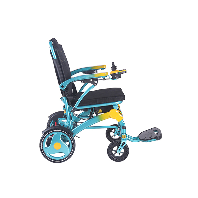 Cadeira de rodas elétrica dobrável de alumínio NXN18-218 para idosos