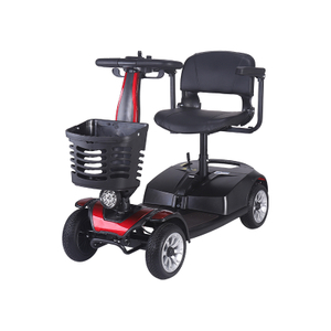 DDF103 Scooter de mobilidade elétrica dobrável portátil de 4 rodas para adultos