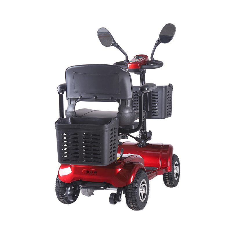 DDF107 scooter de mobilidade elétrica portátil de 4 rodas para exterior