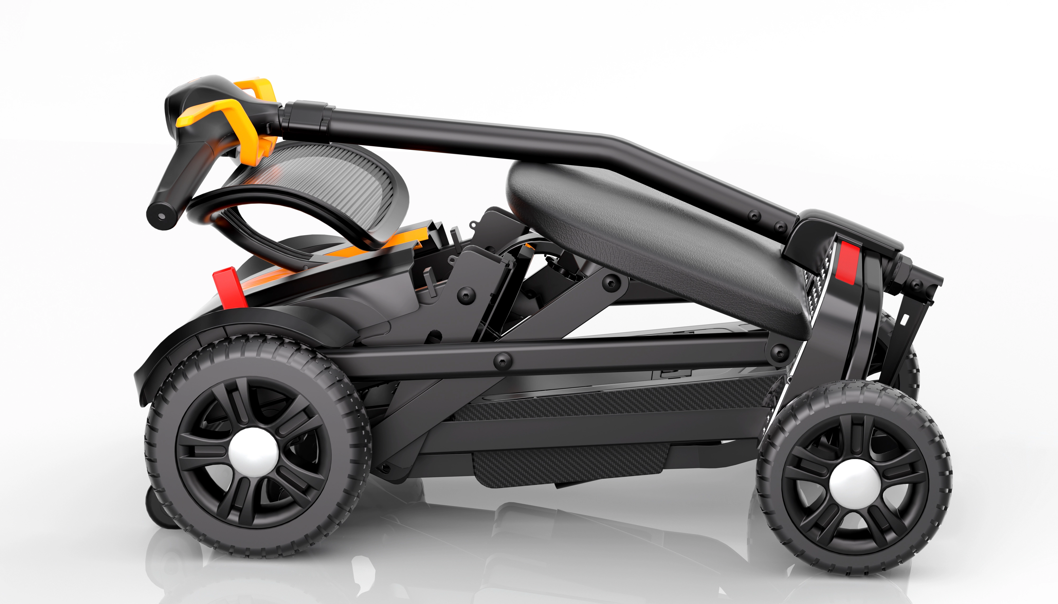 Scooter de mobilidade de viagem dobrável automática DDF103 